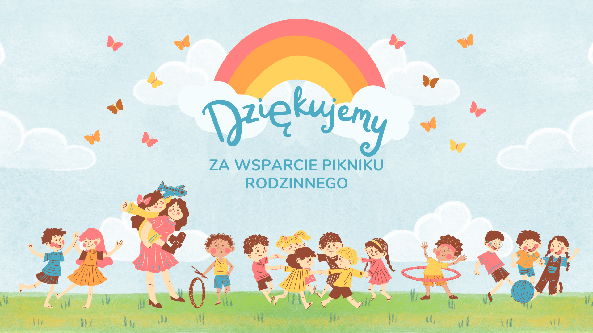 podziękowania dla sponsorów