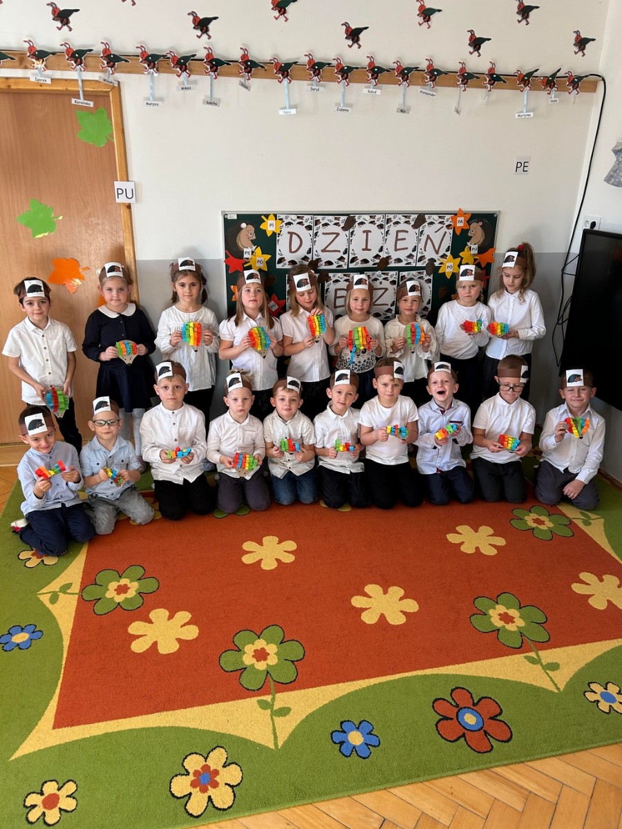 Dzień jeża , grupa mróweczki