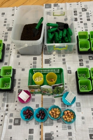 Wiosenne zajęcia w grupie Poziomek