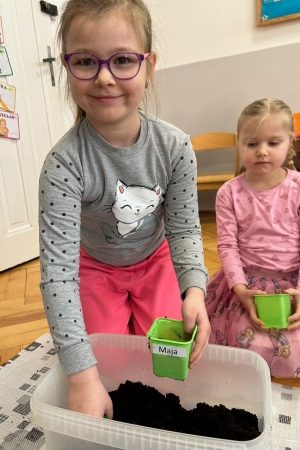 Wiosenne zajęcia w grupie Poziomek