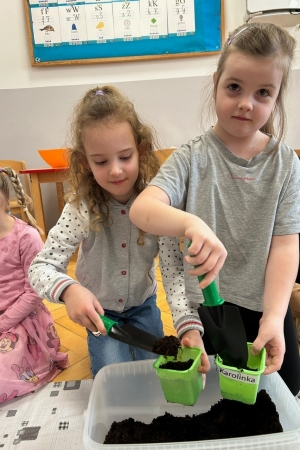 Wiosenne zajęcia w grupie Poziomek