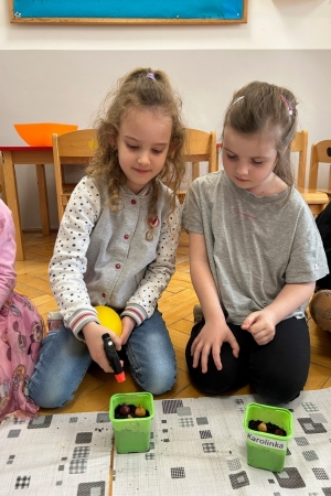 Wiosenne zajęcia w grupie Poziomek