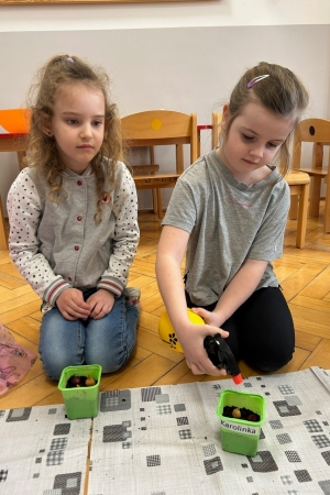 Wiosenne zajęcia w grupie Poziomek