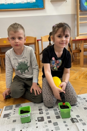 Wiosenne zajęcia w grupie Poziomek