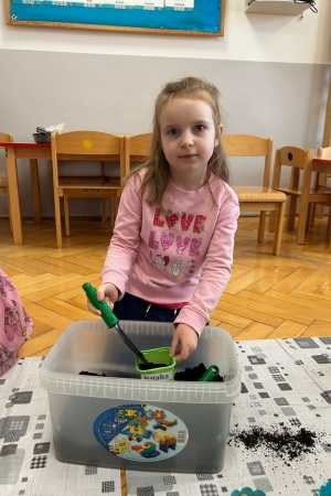 Wiosenne zajęcia w grupie Poziomek