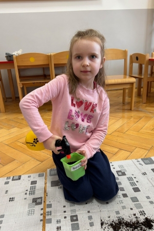 Wiosenne zajęcia w grupie Poziomek