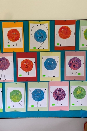 Prace przedszkolaków