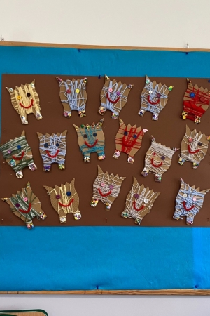 Prace przedszkolaków