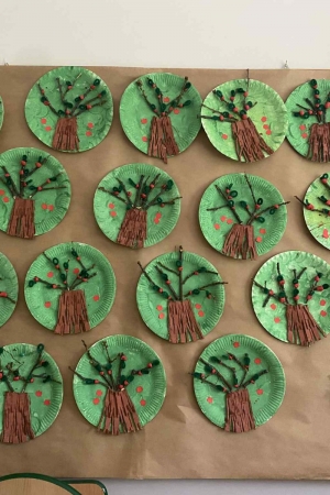 Prace przedszkolaków